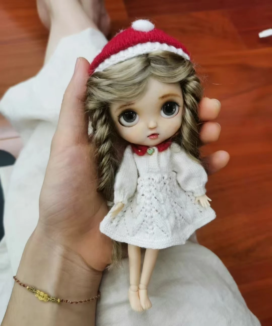 BJD mini Bryce hand-painted makeup doll full set of 11cm girl dolls Kawaii toys.