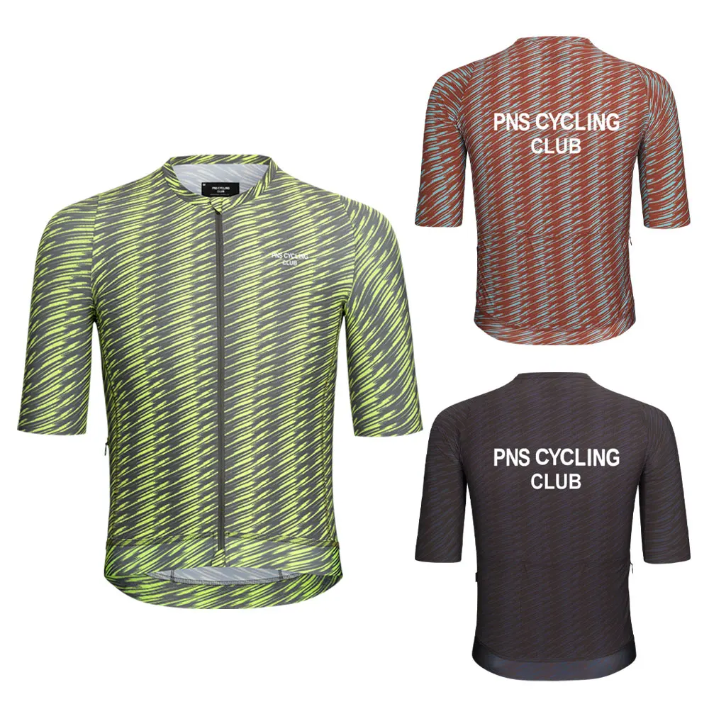 

Maillot Ciclismo Hombre Summer PNS Cycling Jersey Shorts Sleeves High Quality Men MTB Bicycle Clothing Pro Team Road Bike Jersey