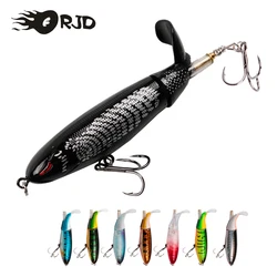 ORJD-Whopper Plopper Chubby Topwater Isca De Pesca, Flutuante Crankbait Trolling, Iscas Duras De Pike, 13g, 15g, 36g