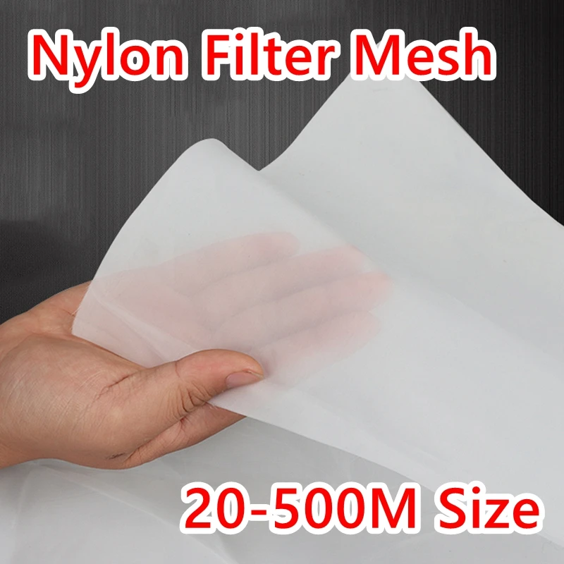 Nylon net filter 80 100 120 150 160 200 250 260 300 350 400 450 500 mesh 180-25 micron nylon wine water filter paint ink purify