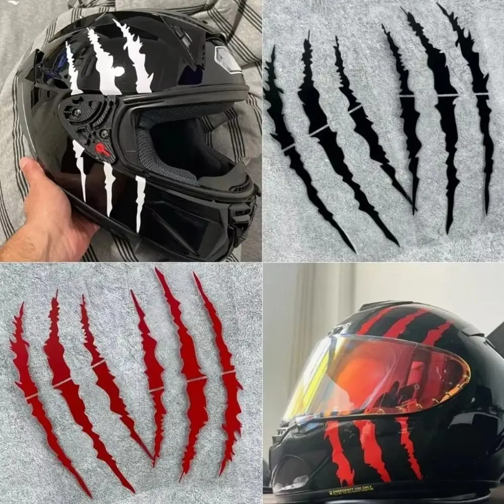 

Demon Claw Motorcycle Stickers Vinyl DIY Helmet Stickers Waterproof Covering Scratches Car Vinyl Stickers Vehicle Decoration