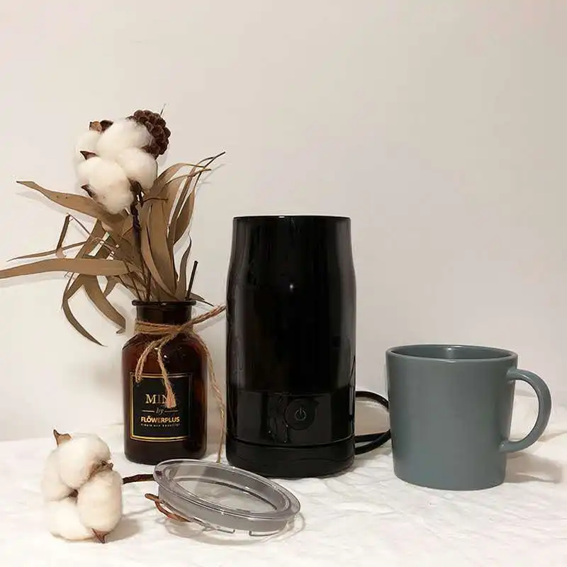 Electric Milk Frother New 6 in 1 Milk Frothing Pitcher Froth Heater Cold and Hot Milk Foaming Maker