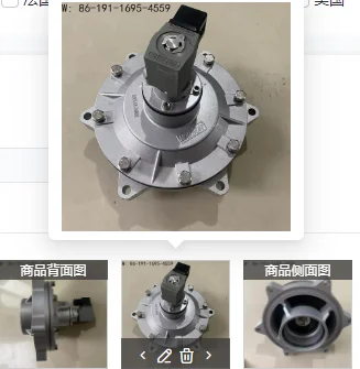 Submerged Diaphragm Electromagnetic Pulse Valve WPS-CA/EP76 - Industrial Control Equipment