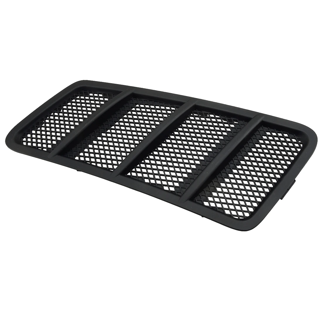1668800105 1668800205 1 Pair Upper Front Hood Bonnet Grille Grill Vent Cover Trim Fit for Mercedes Benz W166 GL ML 2012-2015 ABS