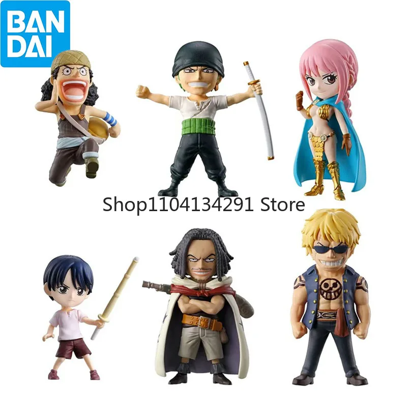 

Bandai Genuine One Piece Gashapon Toys Devil Nut The 21st Naval Battle Anime Figures Usopp Rebecca Bellamy Model Decoration
