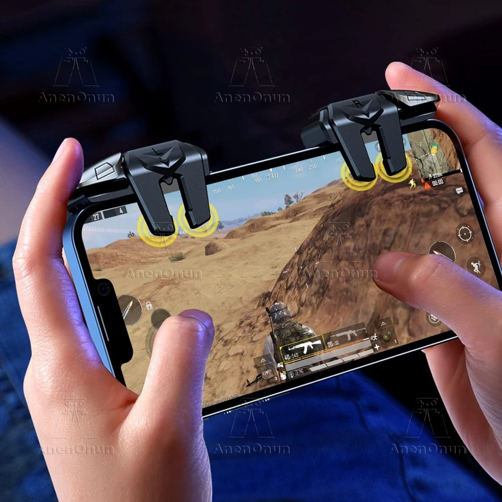 مشغلات وحدة التحكم المحمولة Pubg Android/iOS للهاتف الخلوي Gamepad التحكم في أجهزة الألعاب المحمولة ملحقات عصا التحكم في ألعاب الرماية