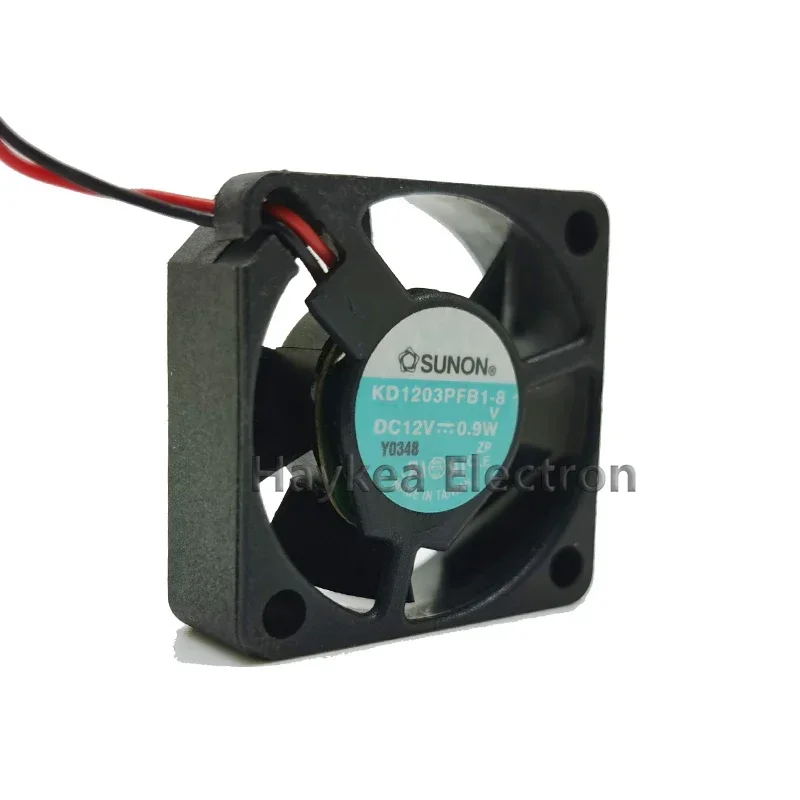 Para DC 12V 0,9 W 18000RPM KD1203PFB1-8 2 líneas 3010 ventilador de refrigeración de suspensión magnética
