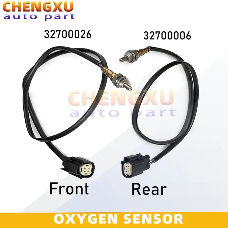 2PCS 32700026 32700006 Front & Rear Oxygen Sensor For Harley Davidson Sportster 883 1200 Seventy Two Forty Eight 2014-2018