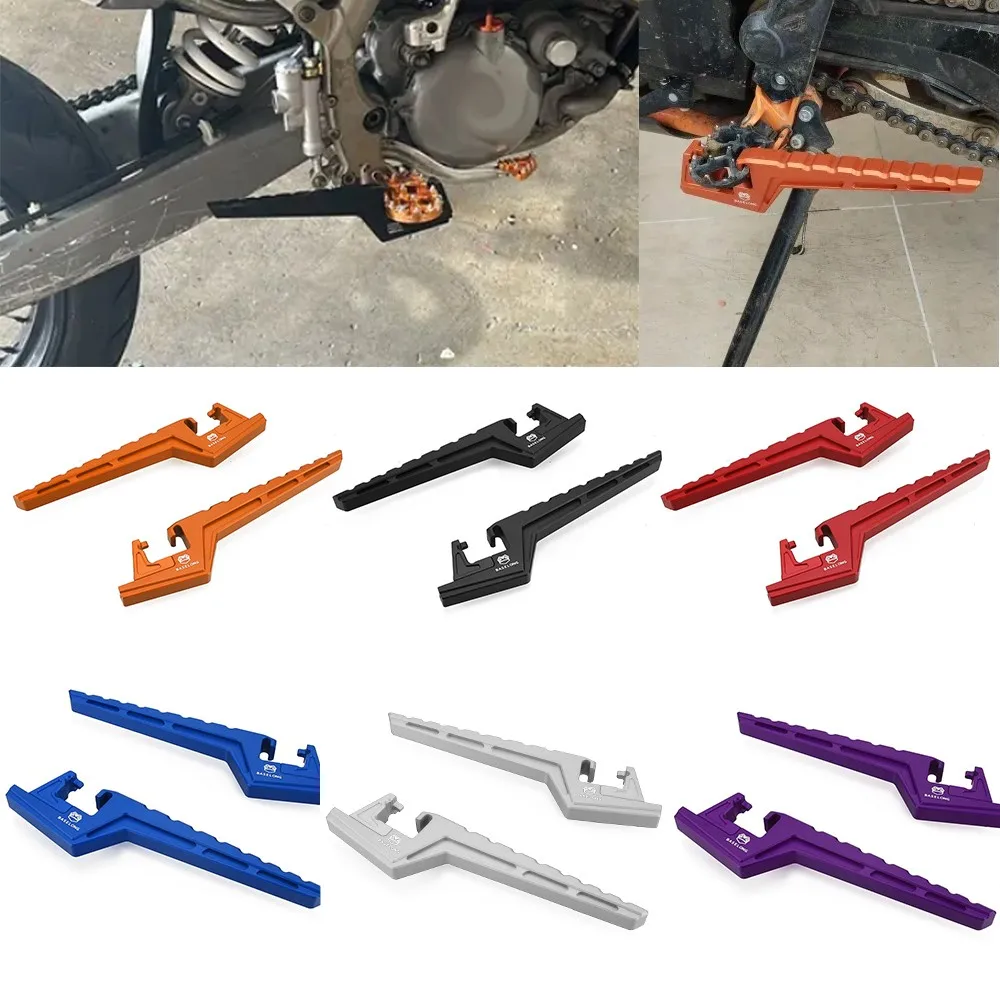 

For FANTIC FLAT TRACK 125 250 500 RALLY/SCRAMBLER 500 ENDURO RANGE XE125/XEF250 450/XE5 Foot Peg Extensions Extended Footpegs