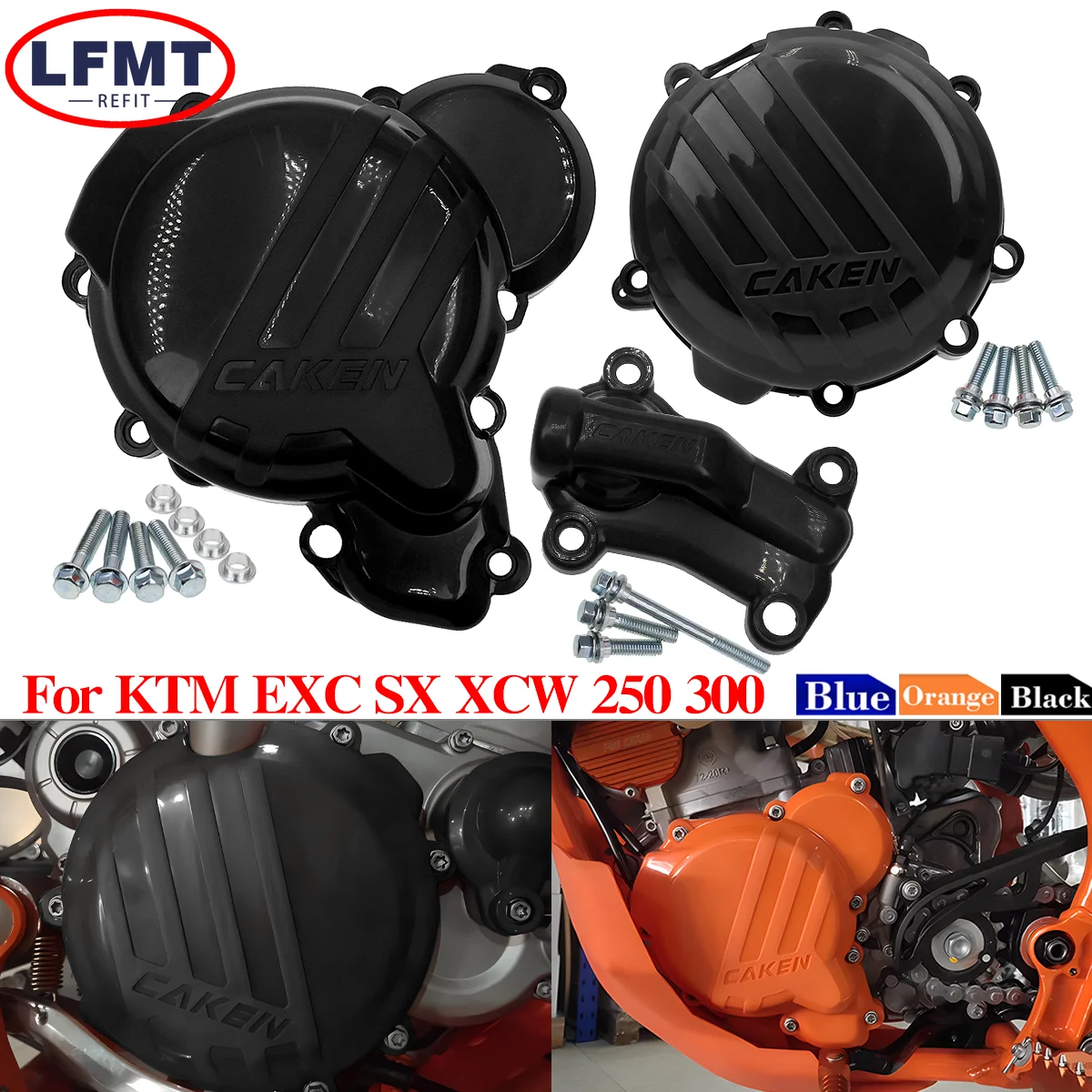 

Motorcycle Engine Clutch Ignition Protector Guard Water Pump Cover For KTM EXC SX XC XCW 250 300 For Husqvarna TE TC 250i 300i