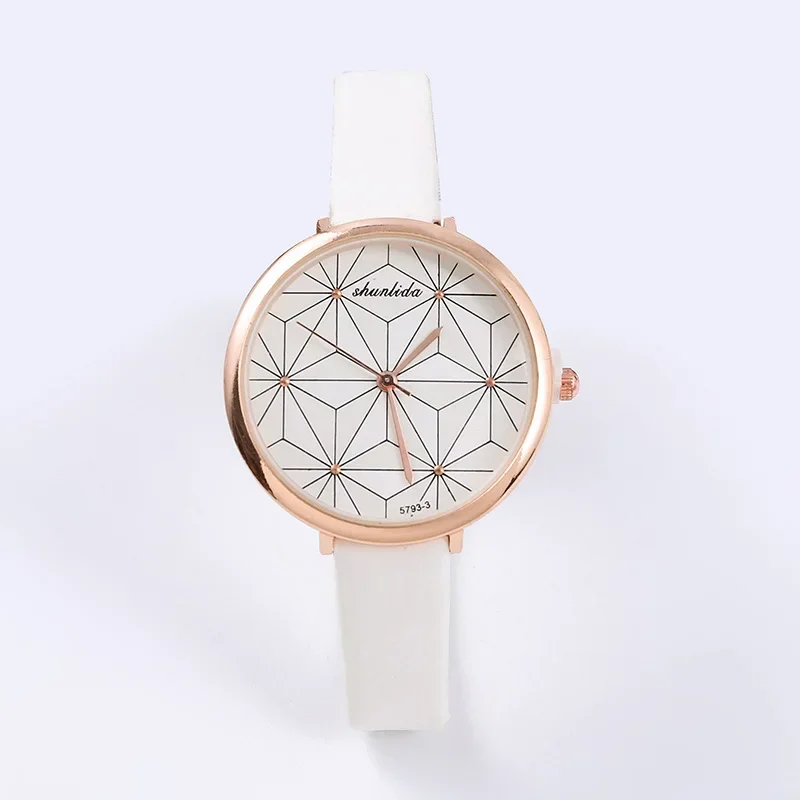 Elegant Women\'s Watches Simple Quartz Wristwatches PU Leather Watches Girls Students Clock Gift Ladies Watch Relogios Feminino