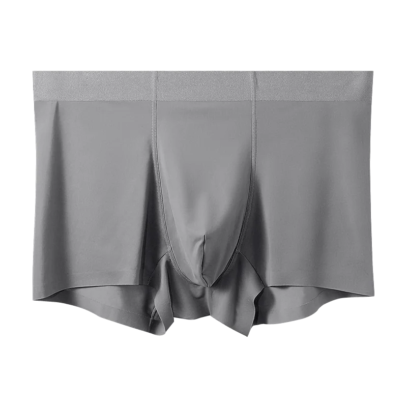 

5PCS Men's underwear, men's seamless sportswear, extended anti-rubbing leg pants, and men's large-sized shorts