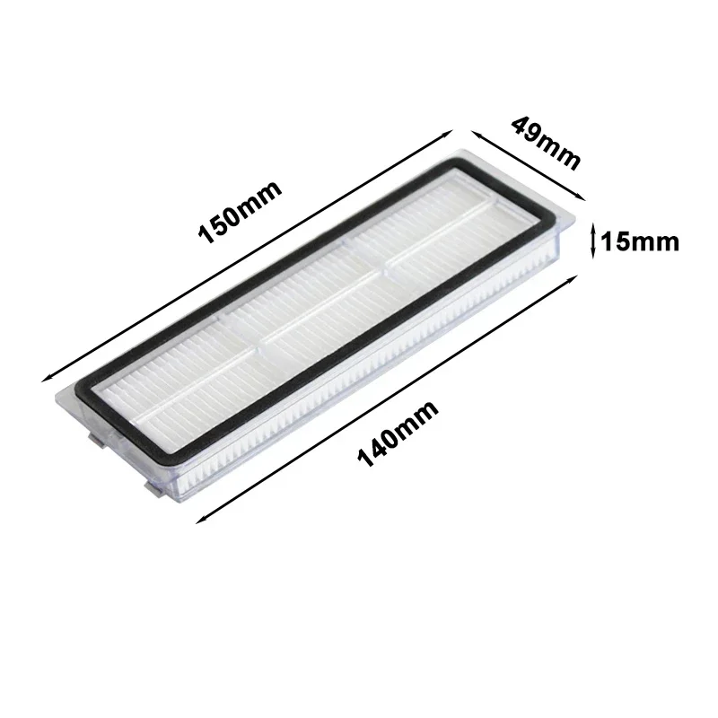 For Xiaomi Robot Vacuum X10 Robot Vacuum Cleaner Parts Main Side Brush Hepa Filter Mop Cloth Dust Bag Replacement Accessories