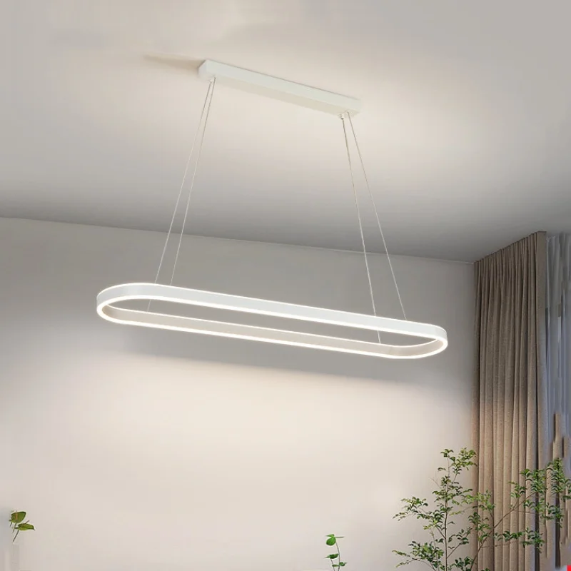 

Minimalism Nordic Oval Led Pendant Light Dining Room Hanging Lamp Bar Droplight Home Decor Suspend Lamp Led Luminarias Lamparas