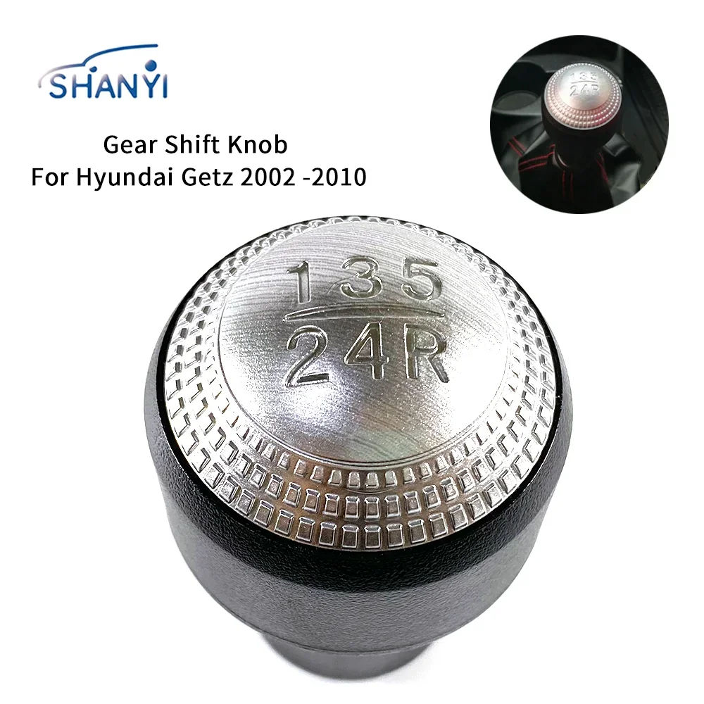 Car Styling 5 Speed Car Shift Gear Knob Manual Stick MT Lever Shifter For Hyundai Getz Tucson Elantra Coupe Tiburon ix35