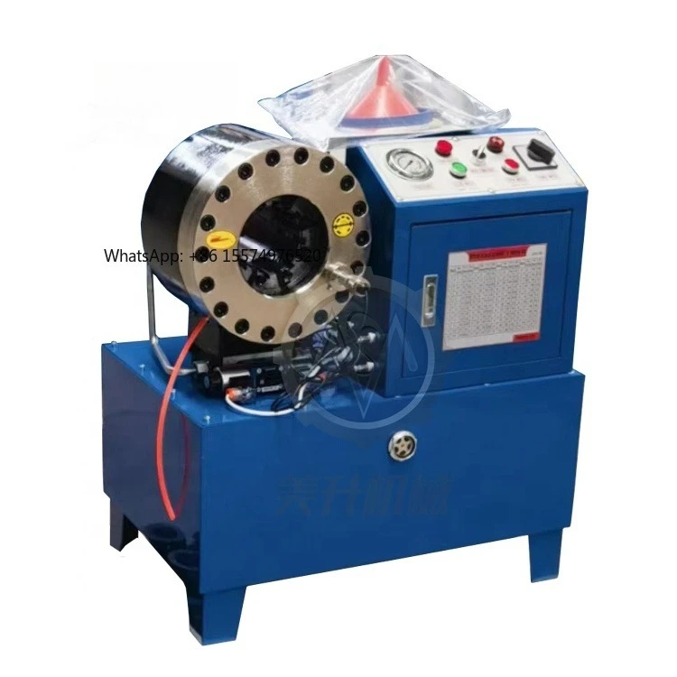 

2026 2-inch foot-operated portable high-capacity fully automatic manual hydraulic hose crimping machine, best price.