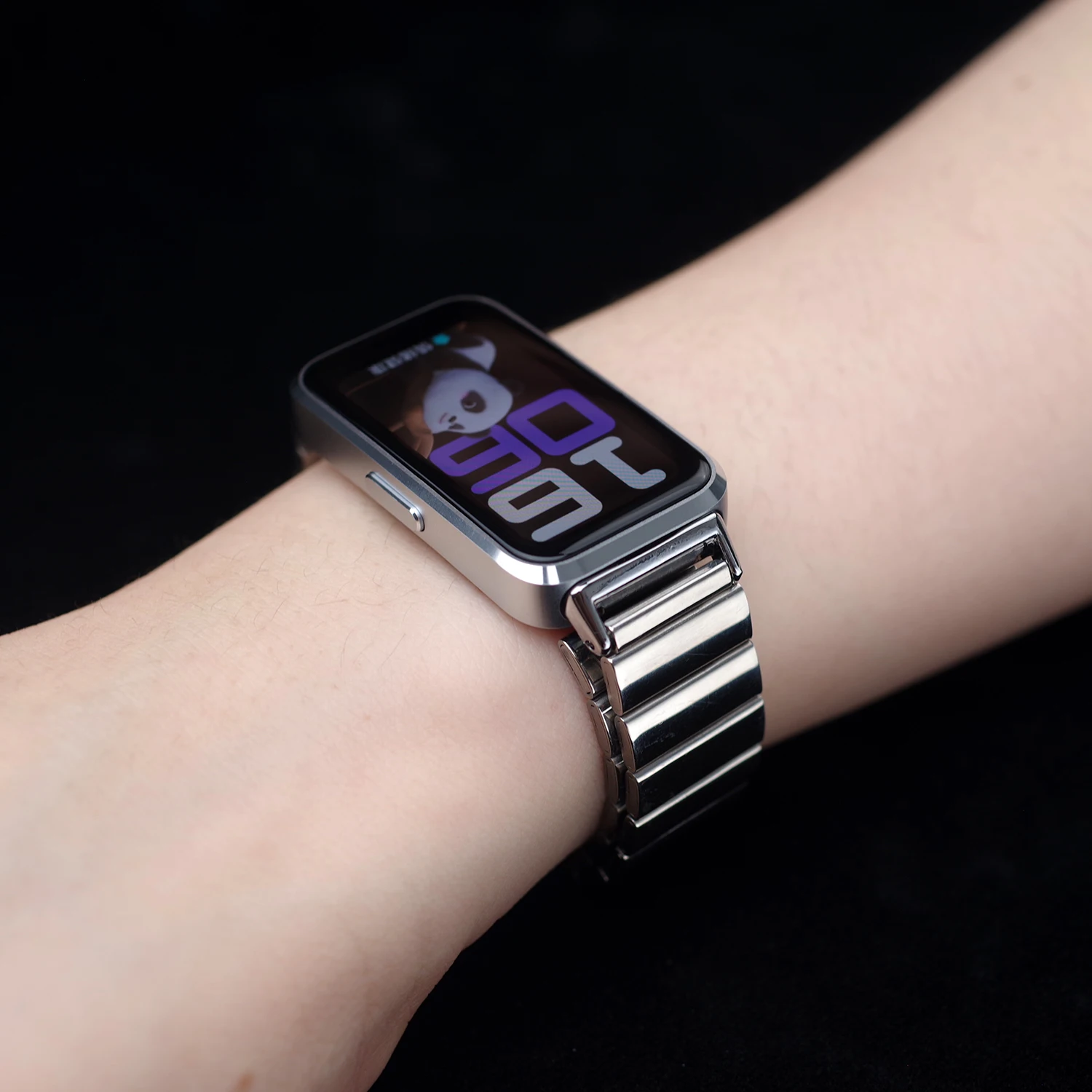 สําหรับ Huawei Band 10 สําหรับ Huawei Band 9 สายนาฬิกาโลหะสําหรับ Huawei Band 8 สมาร์ทวอท์ชสแตนเลสอุปกรณ์เสริม