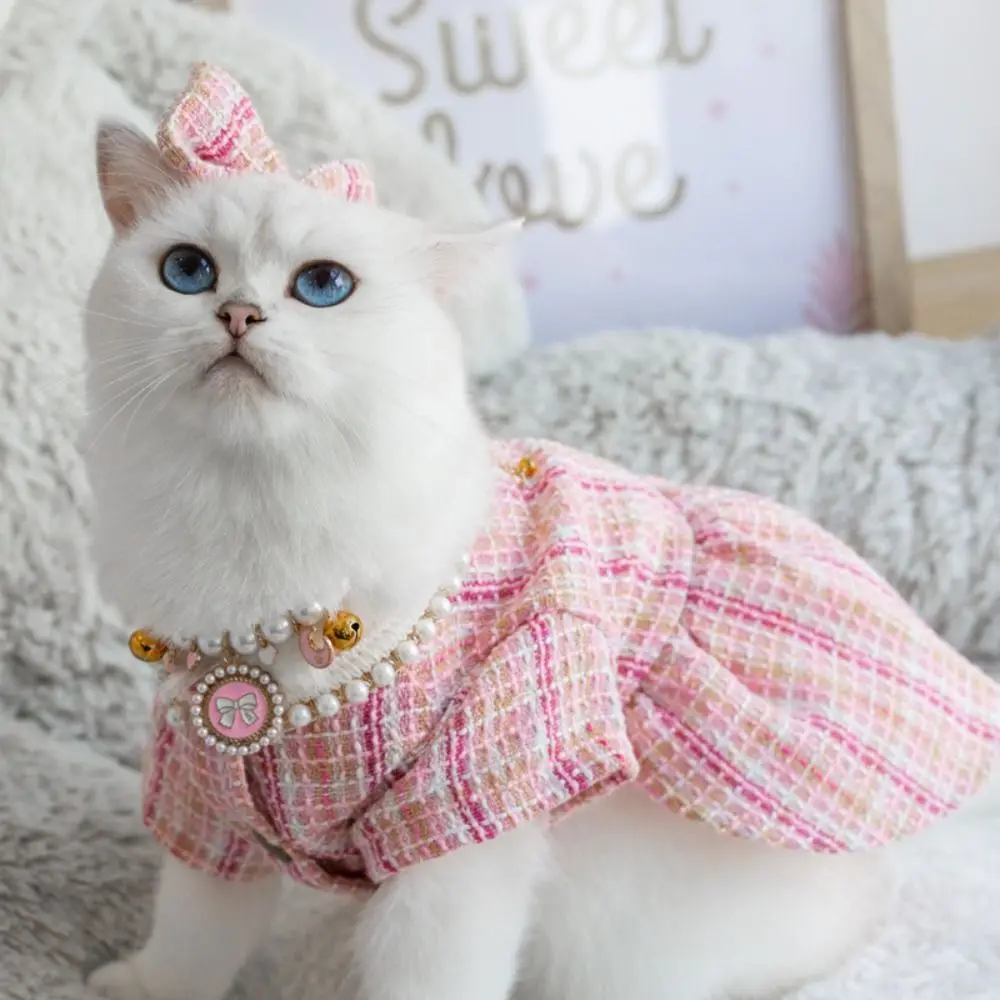 

Pet Supplies Cute Pet Princess Dress Soft Breathable Pet Windbreaker Thin Design Cat Skirt for Kittens Puppy