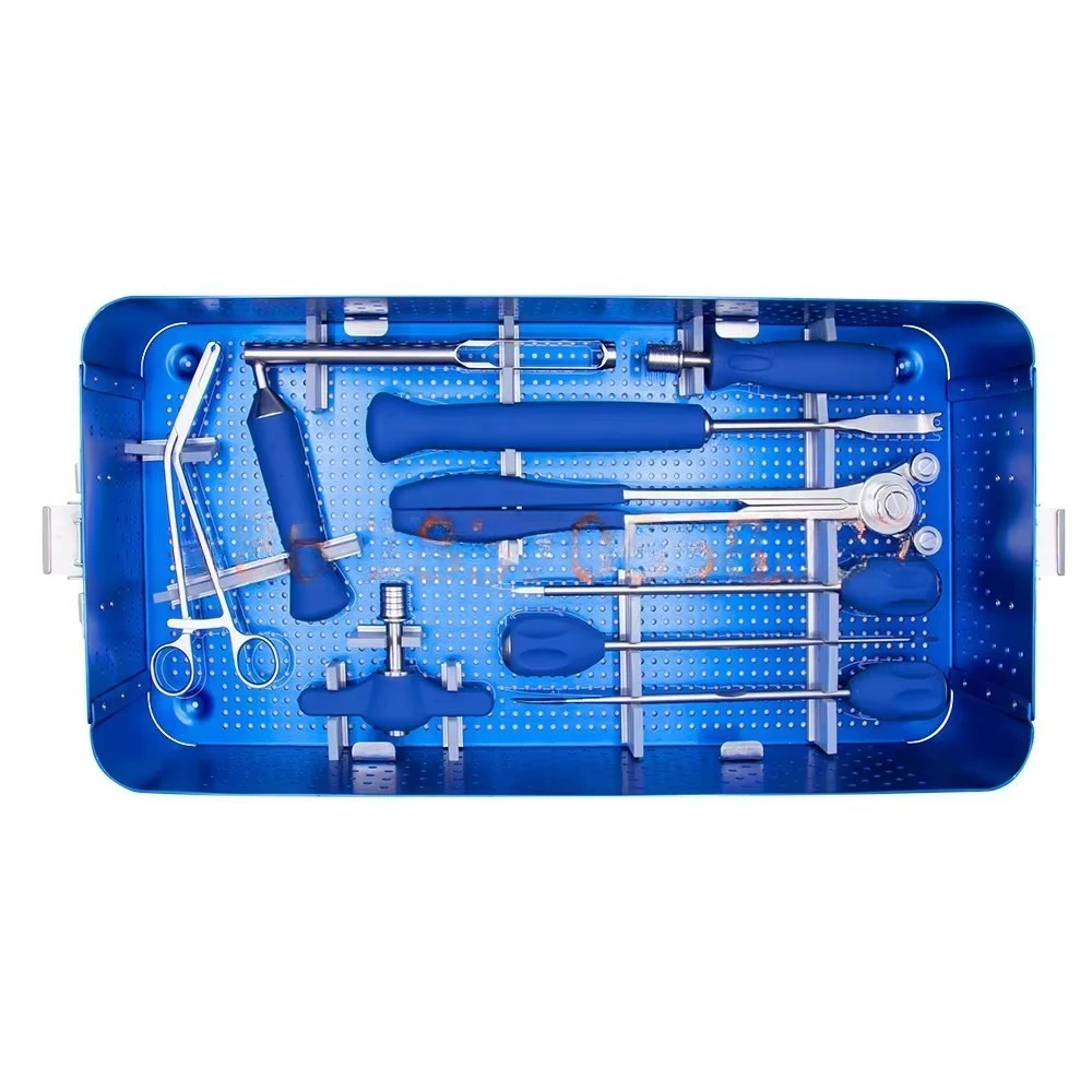 High Quality Orthopedic Surgical Instruments Spinal Pedicle Screw Instrument Set Instrument Orthopedic Spine Surgery