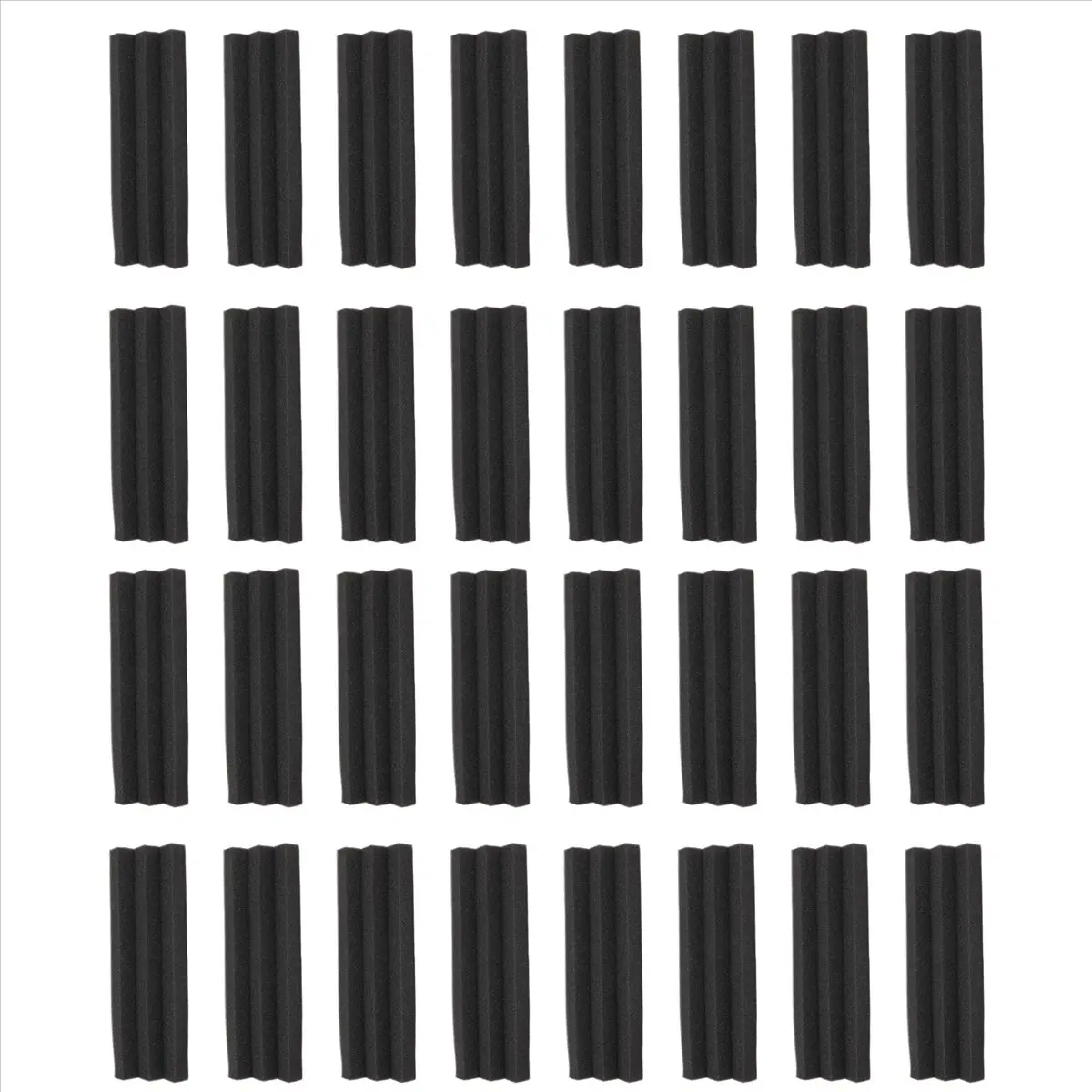 [MEGA SALE]32 Pcs Acoustic Panels Trap Corner Studio Foam Sound Insulation Pad Wall Panel Corner Block for Studio or Theater
