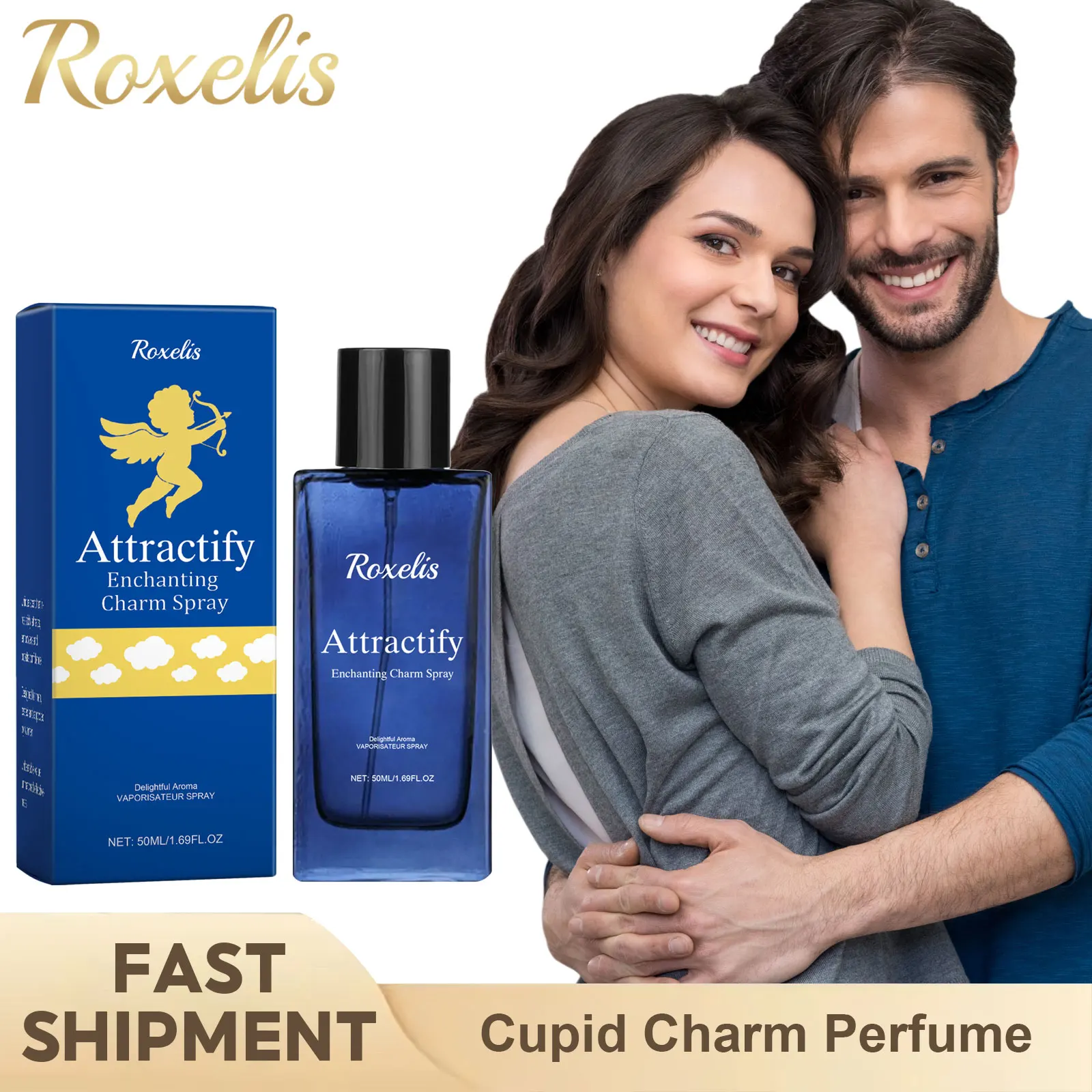 

Cupid Hypnosis Perfume Lasting Attraction Pheromone Light Floral Fragrance Flirting Scent Female Romantic Dating Fresh Perfume