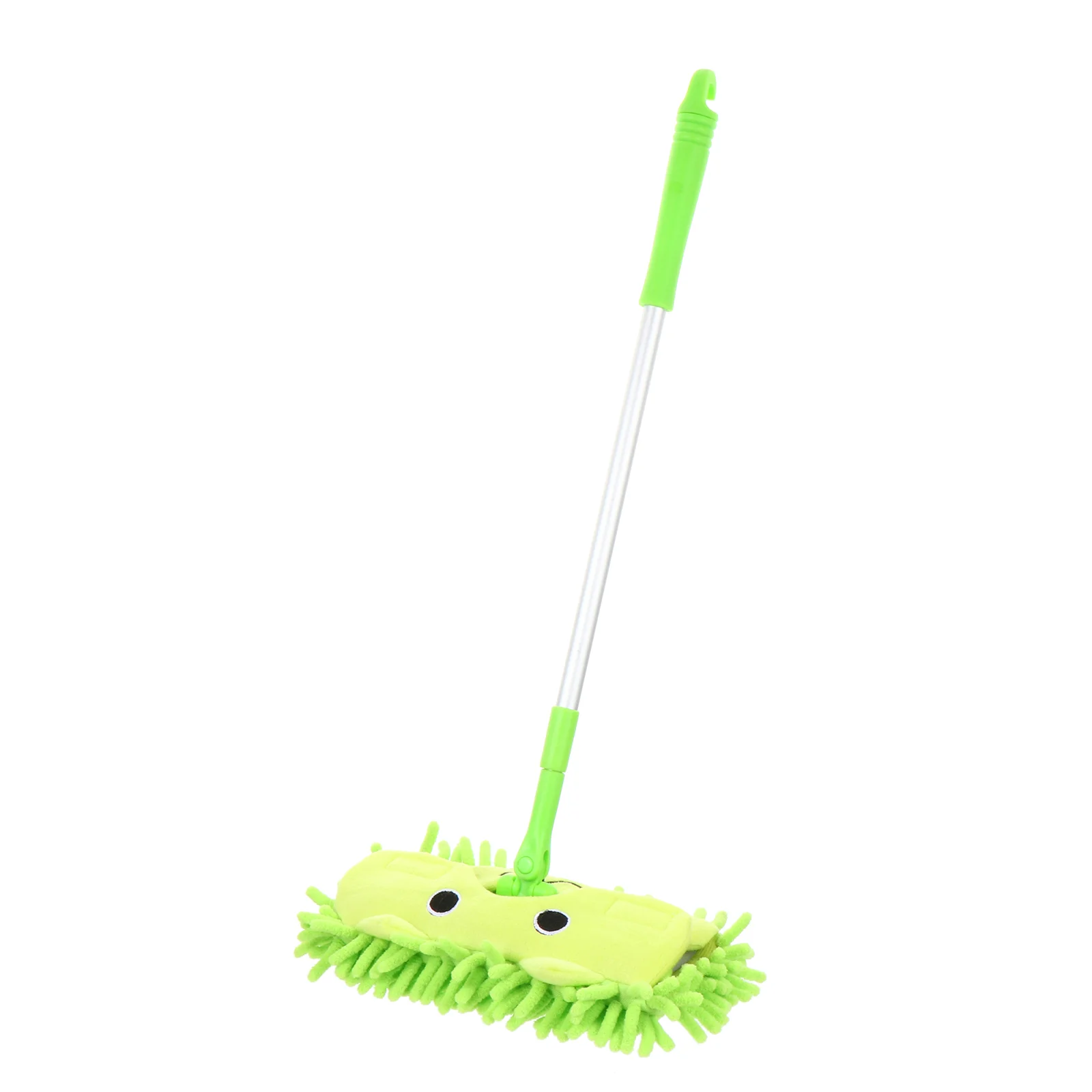 Childrens Toy Mop Toys Kids Plaything Vacuum Housekeeping Cleaning Tools Green Plastic Toddler