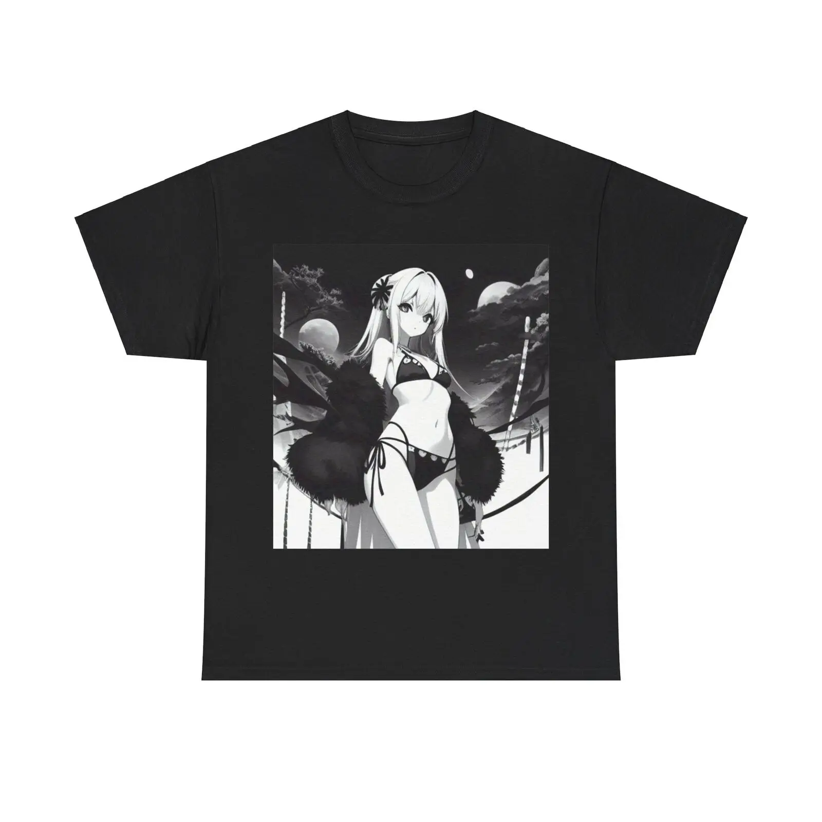 

Kawaii Anime Hentai Girl in Bikini Shirt Unisex Heavy Cotton Tee