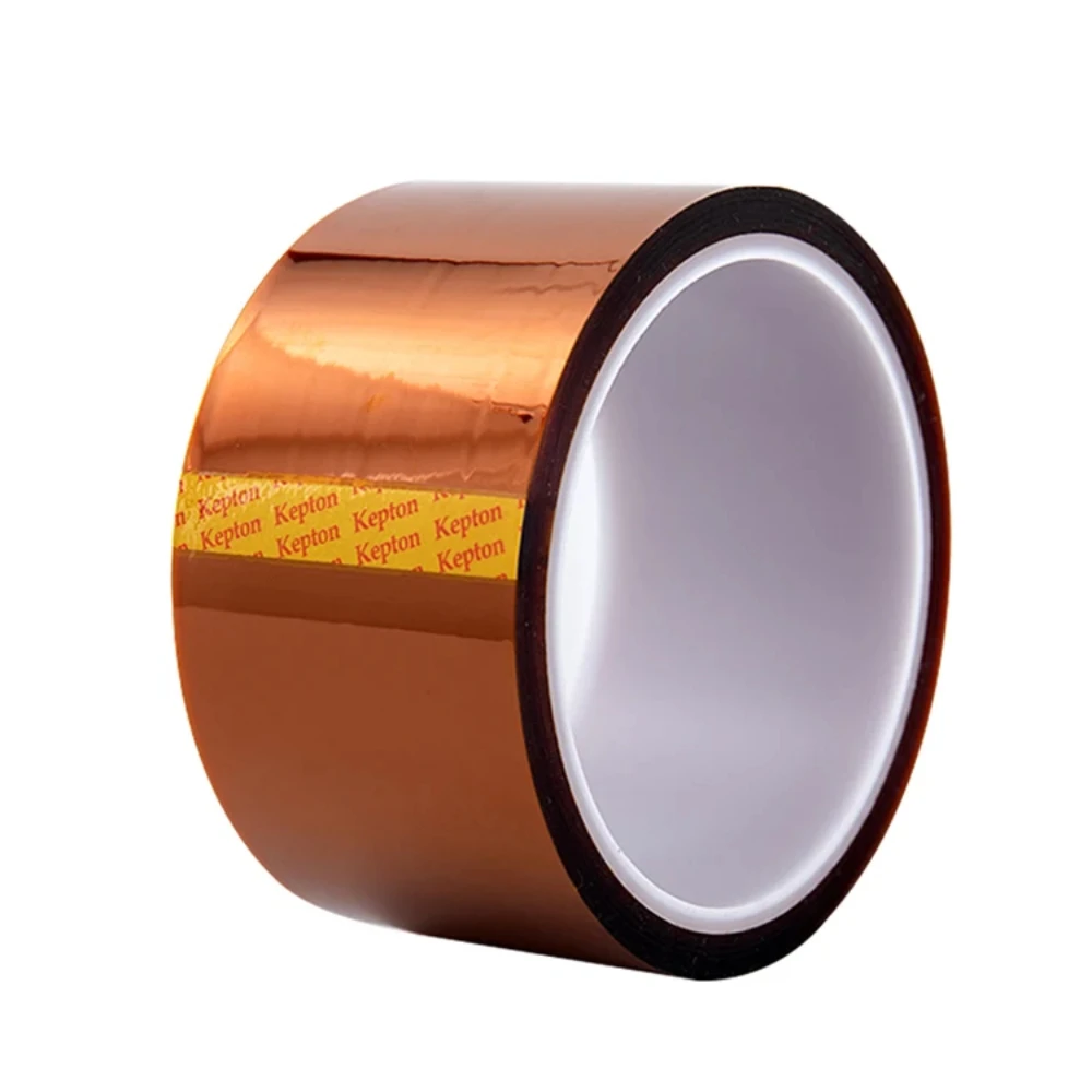 35-200mm Kapton Tape Polyimide Adhesive Insulating capton tape Electric insulating Heat Tape For PCB insulation Protection