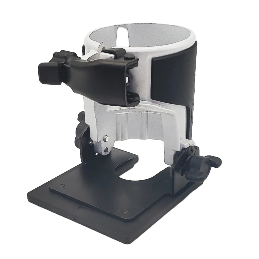 Imagem -02 - Compact Tilt Base Trimmer Machine Carpintaria Cortador Aparador Guarnição Laminado de Madeira Router para Tupia Makita 65 mm