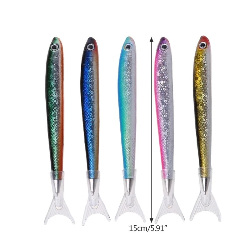090f Pen do peixe adorável com caneta caneta caneta caneta caneta para estudantes