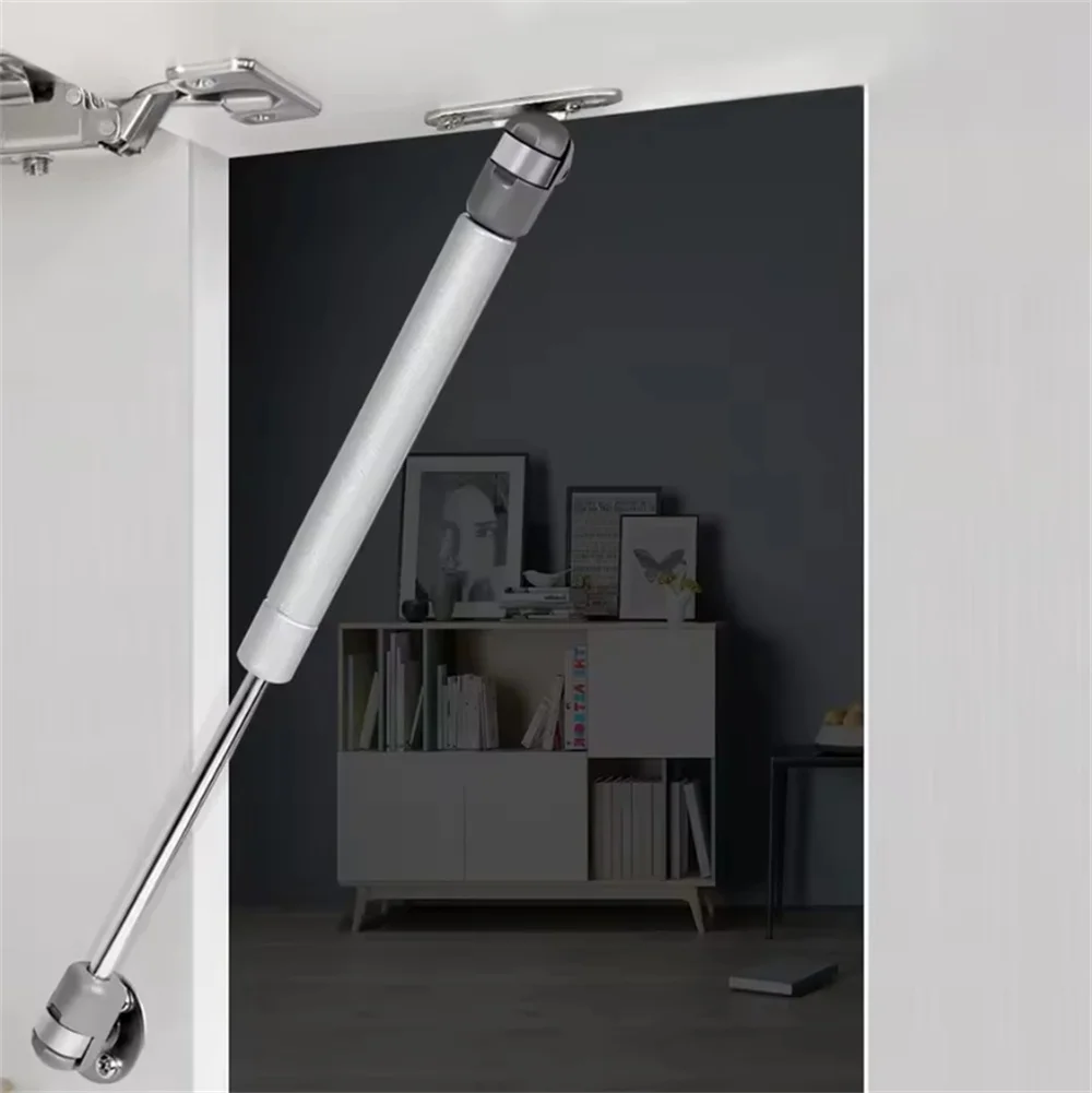 6 قطعة 80N/100N/120N مفصلات الأثاث البقاء لينة إغلاق مفتوحة 2 قطعة الأثاث الهيدروليكي باب رفع دعم صامت لخزانة المطبخ #4