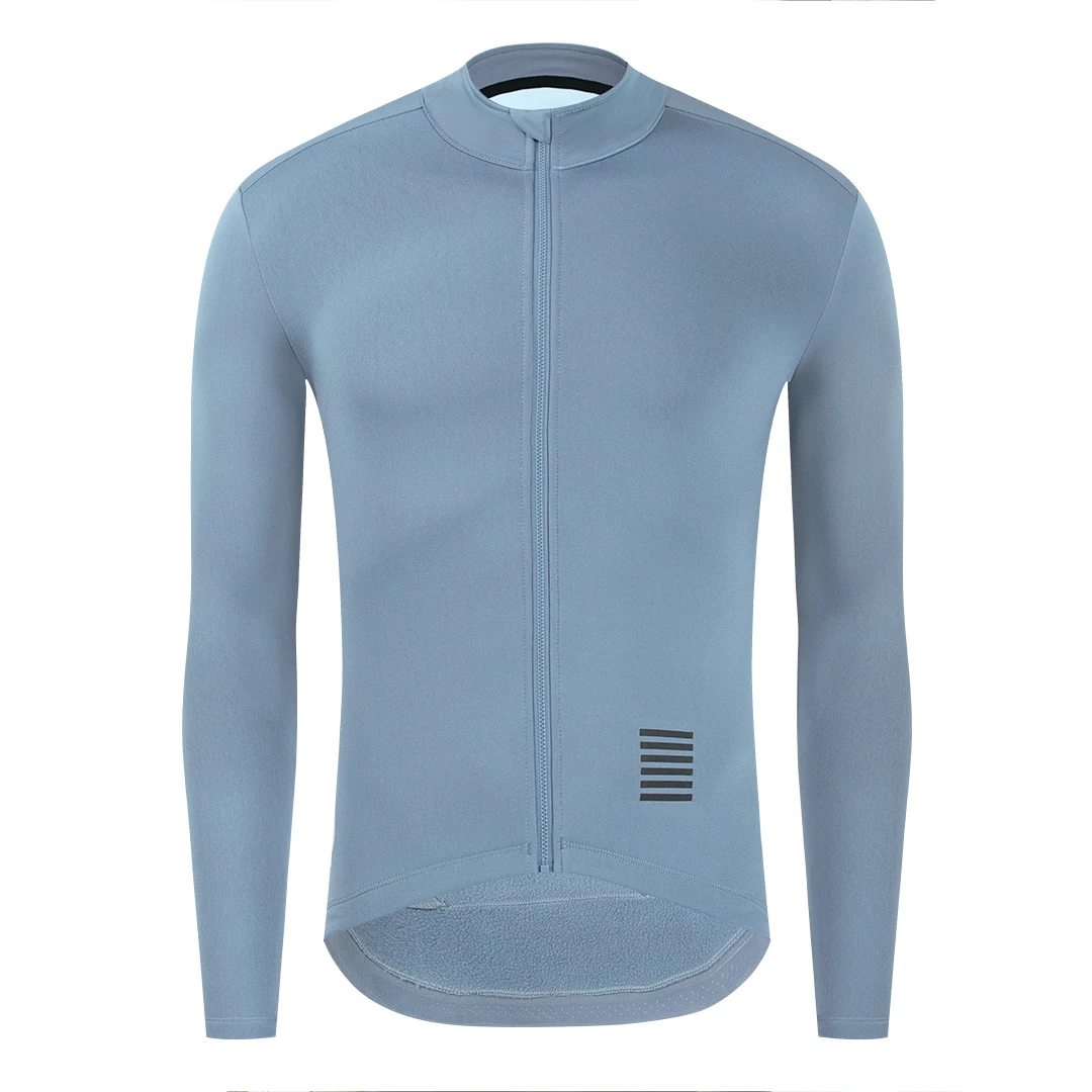 YKYWBIKE heren Wielertrui Winter & Herfst Lange Mouw Thermische Fleece voering Fiets Warme Jas Racefiets MTB kleding