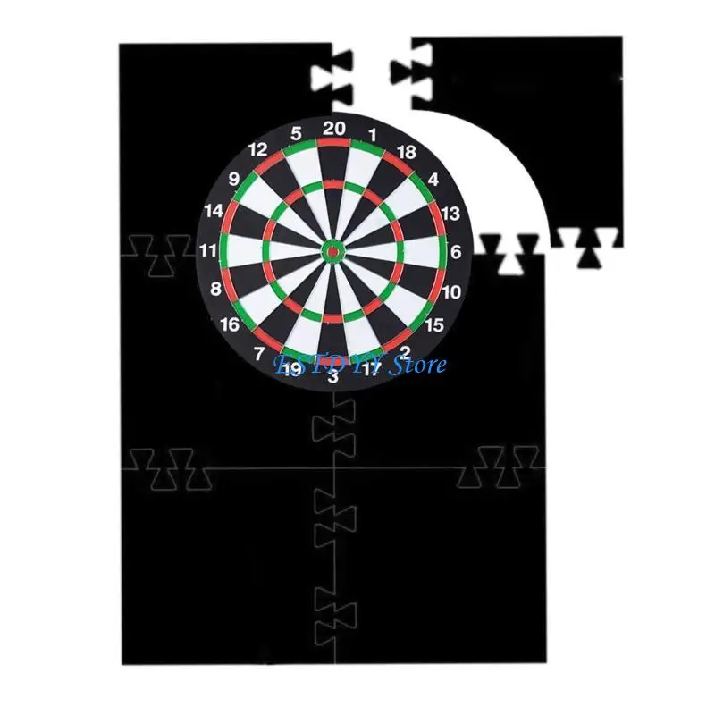 G6DE Durability Foam Dartboards Protectors Universals Board Surround Rings for Home or Club Use