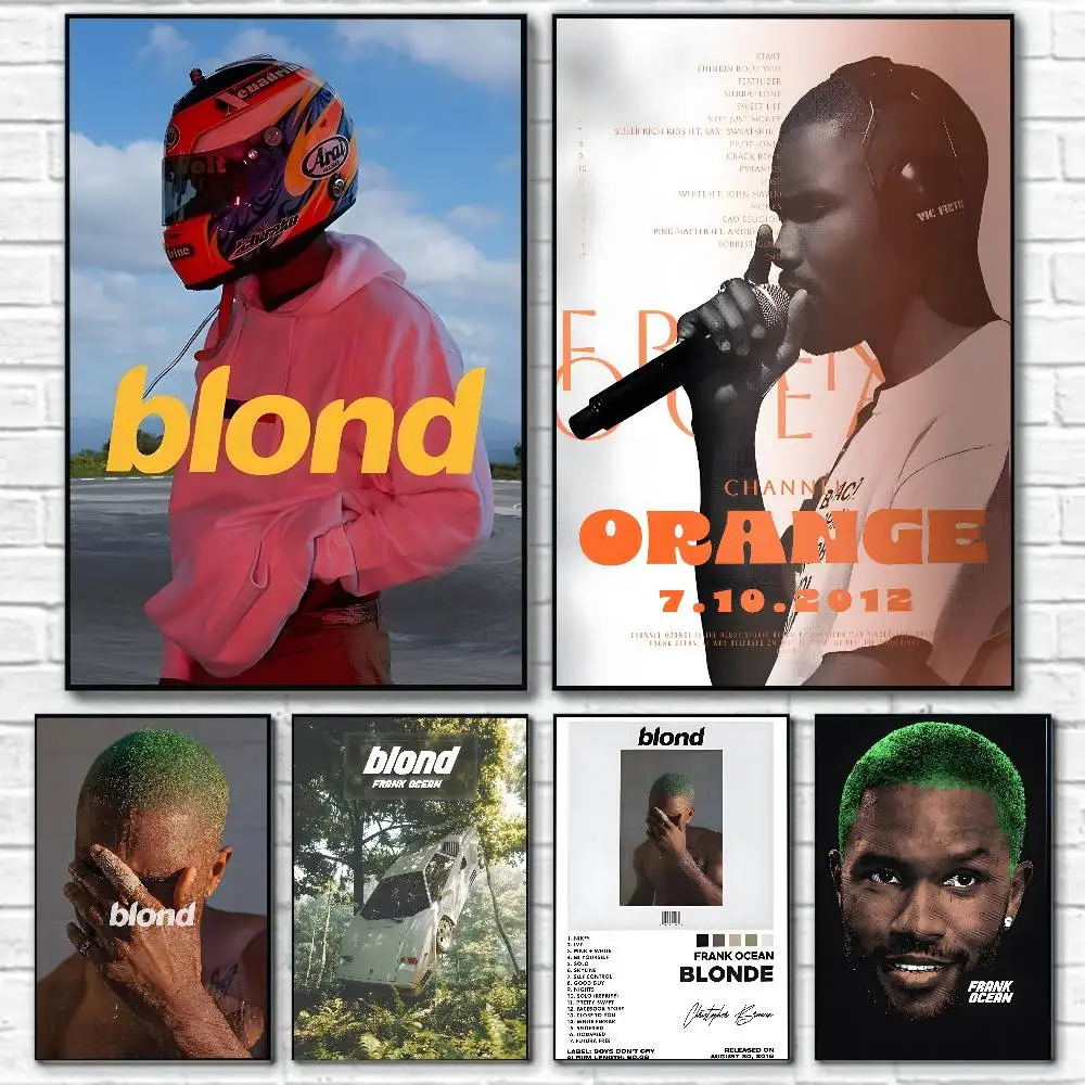 F-Frank المحيط الأشقر المشارك قماش اللوحة المشارك مع المطبوعات غرفة نوم المنزل غرفة المعيشة الديكور هدية #1