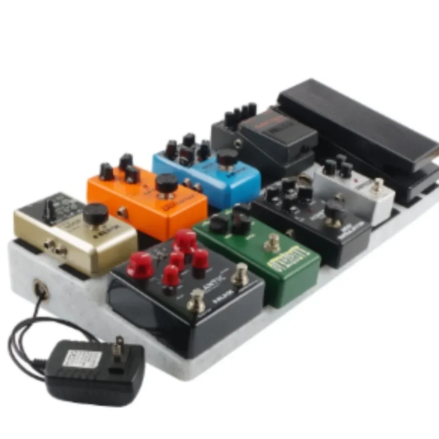 Low Price Guitar Pedal Board Mastery Effect Pedalboard Hide Power Guitar Effects Pedal Boards Storage Bags Accessories