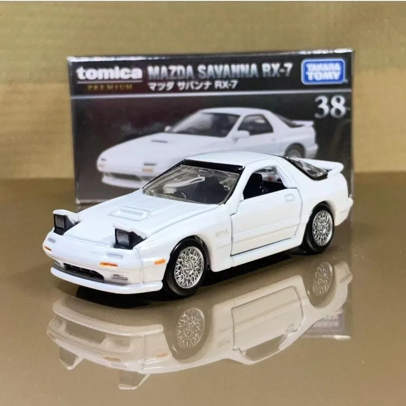 TOMY MiNi serie de coches Mazda RX7 Toyota Supra coche de aleación Diecast vehículos de juguete modelo a escala en miniatura coche juguetes regalos para niños