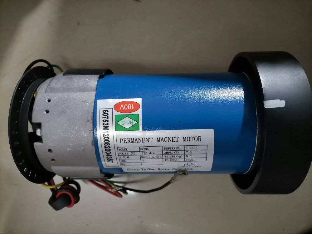 

Treadmill dc motor ZYT95 1.75hp 180vdc 7.0A 5400rpm