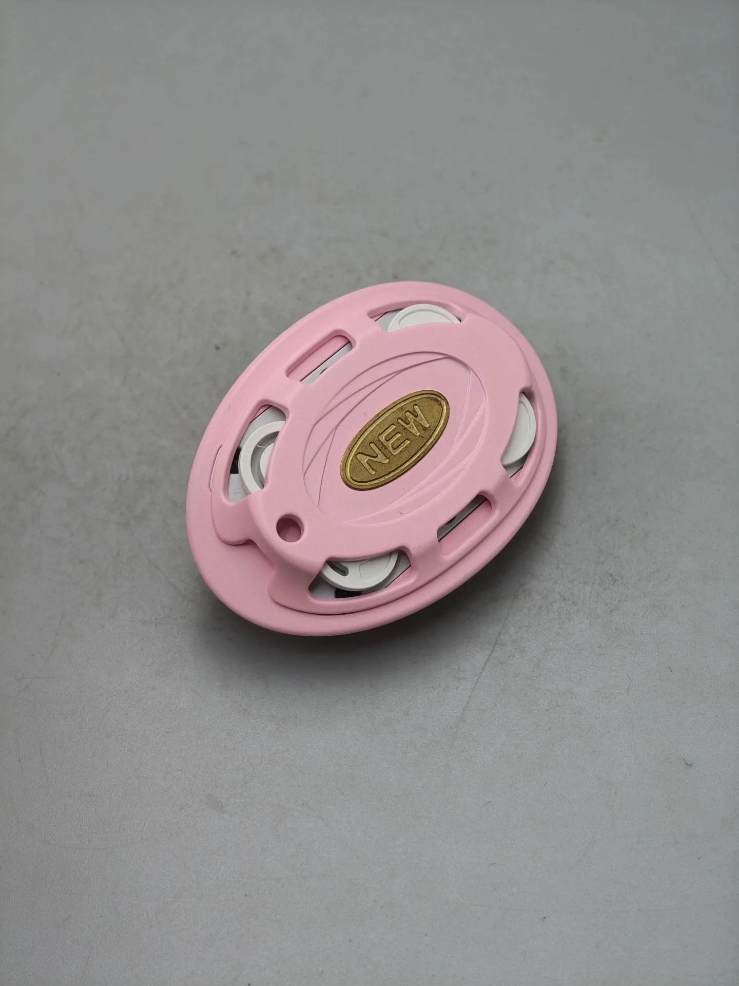 Used EDC New Xuan Armor, Pink Ceramic Coated VIP Model, Mechanical Push Brand Edc Metal Decompression Toy