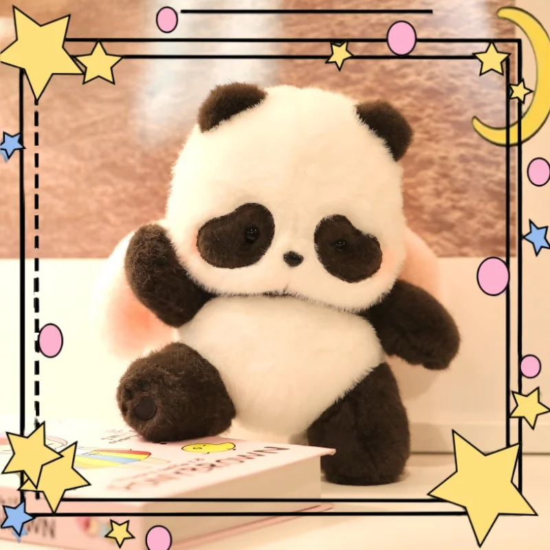 

52 игрушки Pandaroll Love Rolling Series Joint Mobile плюшевая кукла-панда Rolling Doll ручной работы милый пушистый рюкзак с пандой Kawaii подарок