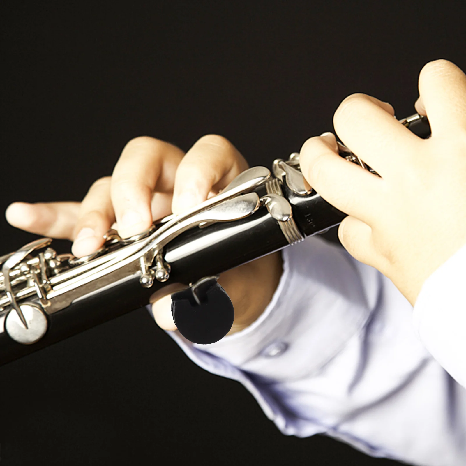

4Pcs Clarinet Thumb Support Cushion Ergonomic Finger Rest for Instrument Players Fatigue Relief High Grade Material
