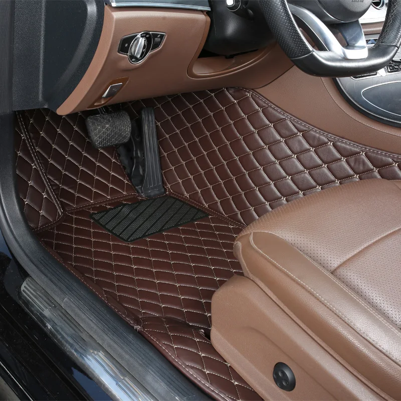 Car Floor Mat For Toyota Corolla 2014 2015 2016 2017 2018 Waterproof Leather Man Custom Luxury Woman Interior 1Pc Auto Accessory