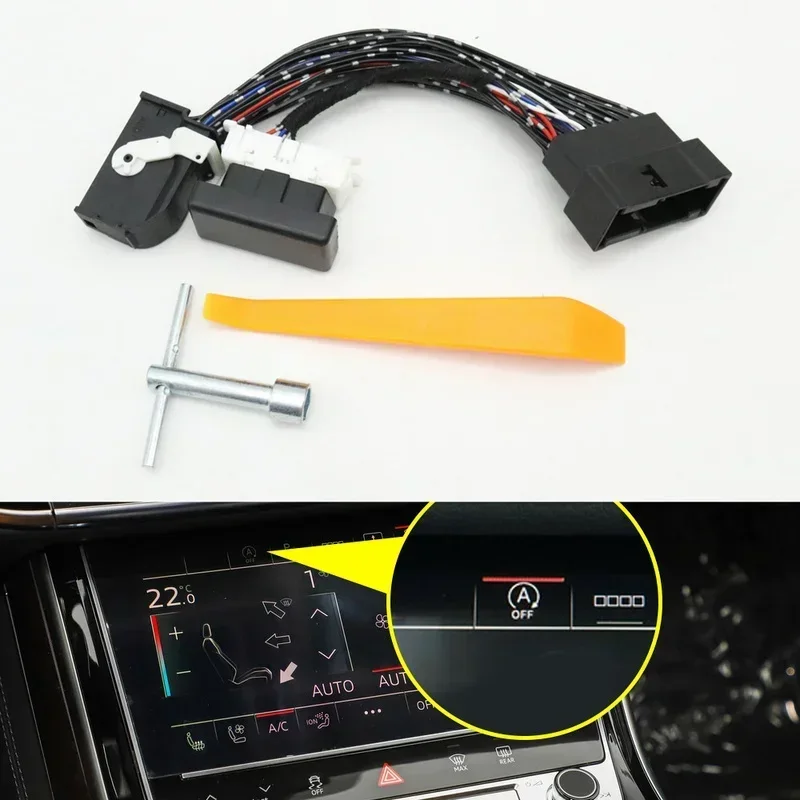 

Automatic Start Stop Engine System Eliminator Disable Cable Canceller Plug For Audi Q7 4M Q8 A6 C8 A7 4K8 A8 2018 2019 2020-2025