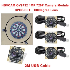 OV9732 1MP 1280X720 Módulo de cámara USB de 100 grados para el sistema de puntuación de autodarts y cajero automático 6 mejores ventas OV9732 - №4