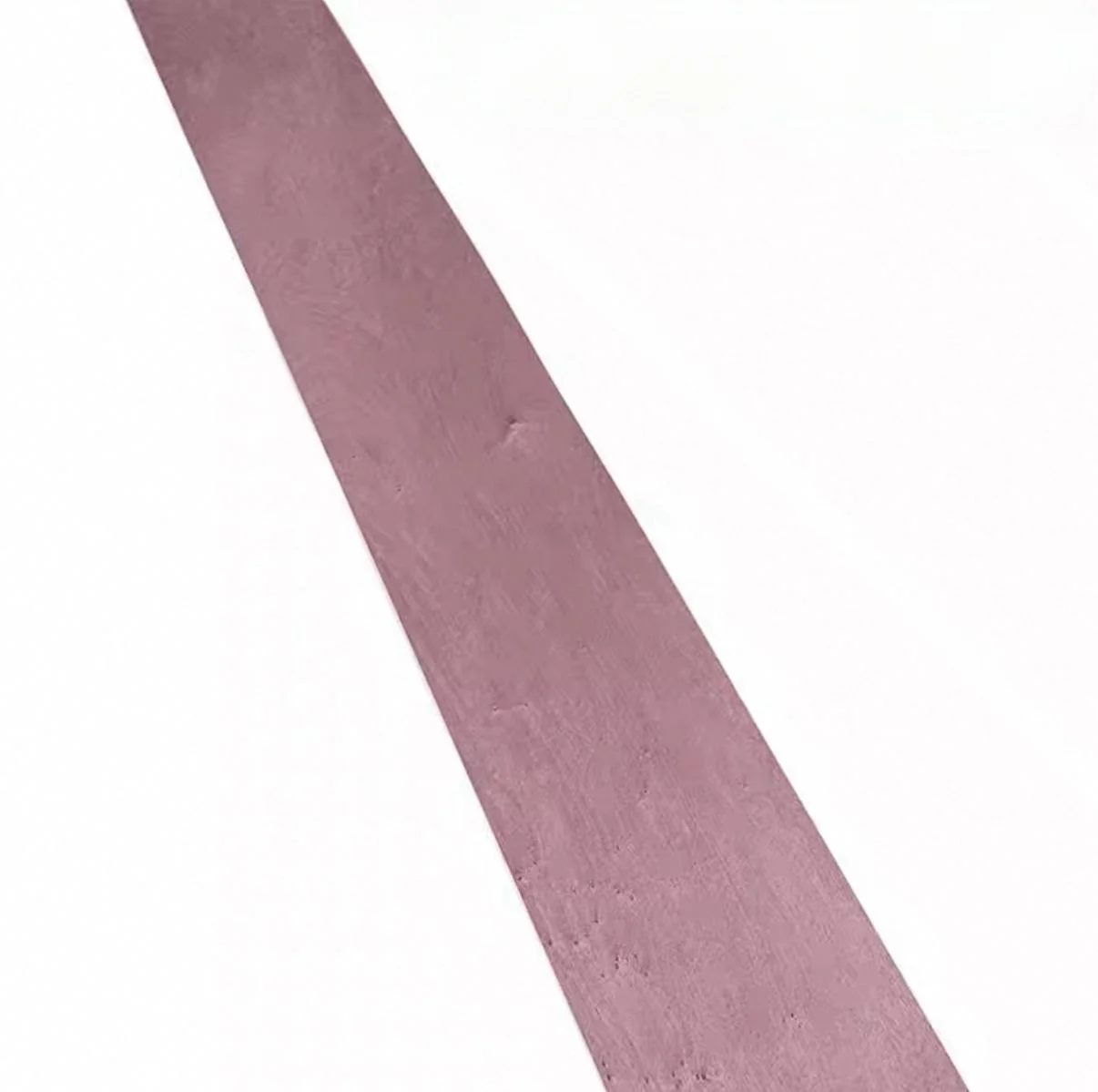 Placage en bois d'érable violet teint naturel, 0.5mm, appliqué à la main, pour l'artisanat et les projets de bricolage, 2,5x0,2 mètres