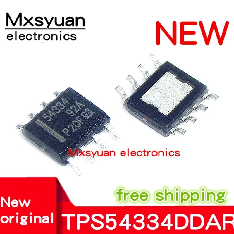 5 قطعة ~ 50 قطعة/الوحدة TPS54334DDAR TPS54334DDA TPS54334 SOP8 MxsyuanBrand جديد وأصلي ، متوفر فقط في المخزون
