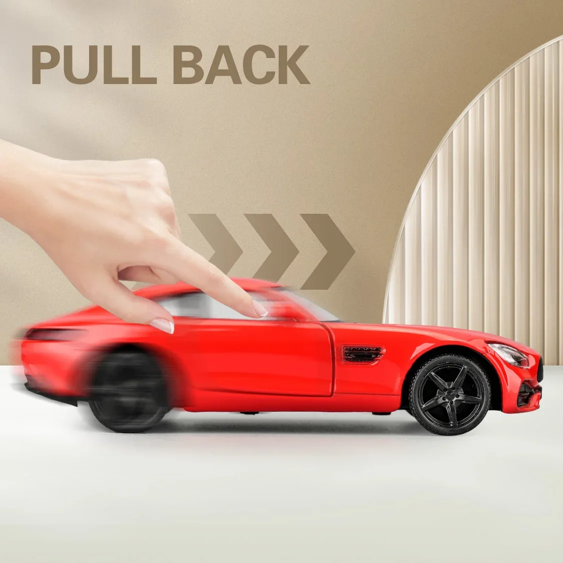 RMZCITY BENZ GT-modelo de aleación de coche de juguete fundido a presión, colección de Metal, juguetes para regalo, 1:36