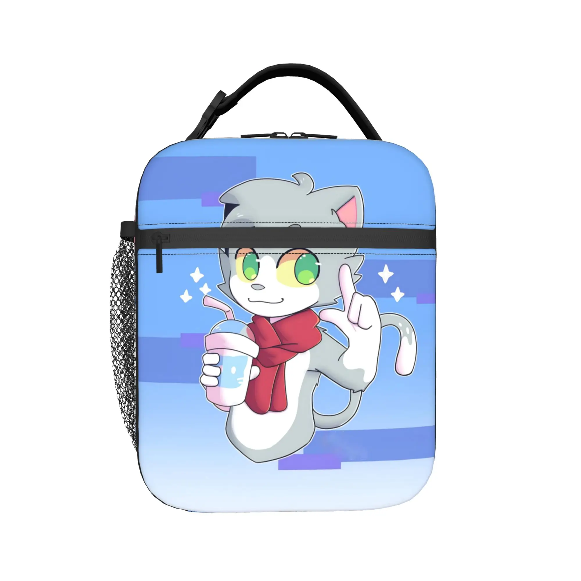 Acenixs Insulated Lunch Bags Cooler Bag Reusable,Meal Container Cartoon Leakproof Lunch Box Tote Food Storage Bags Work  Travel