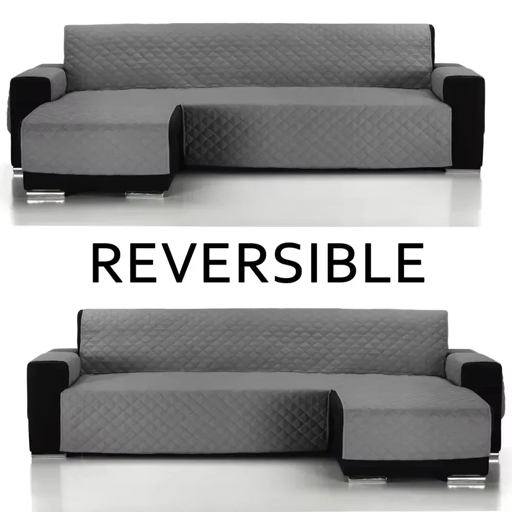

L-shaped One-piece Sofa Cushion Sofa Cover Pet Dog/Kids/stains Sofa Mat Couch Slipcovers Living Room Furniture Protector Covers