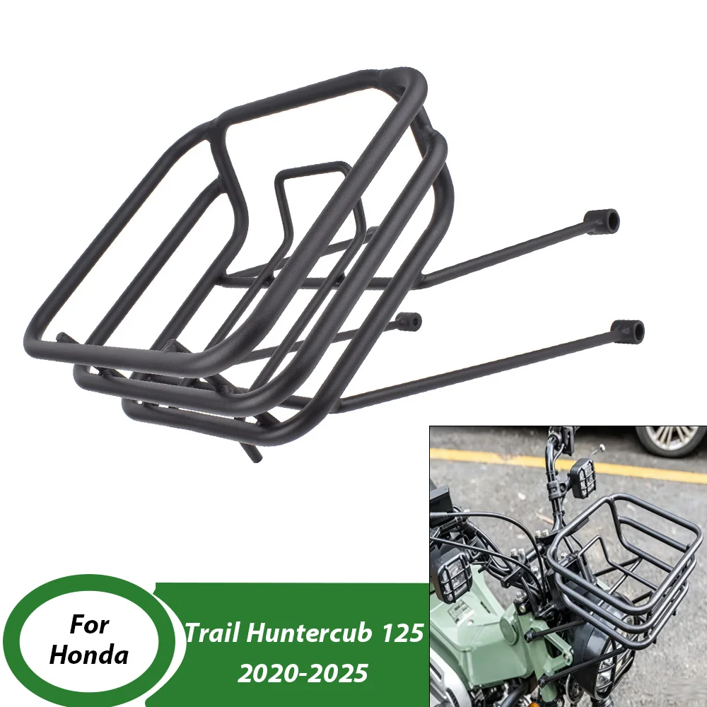 

Для Honda Trail Hunter Cub 125 2020-2025 2024 CT125: Передний багажник, крепление для багажа, держатель для груза, аксессуары для мотоциклов