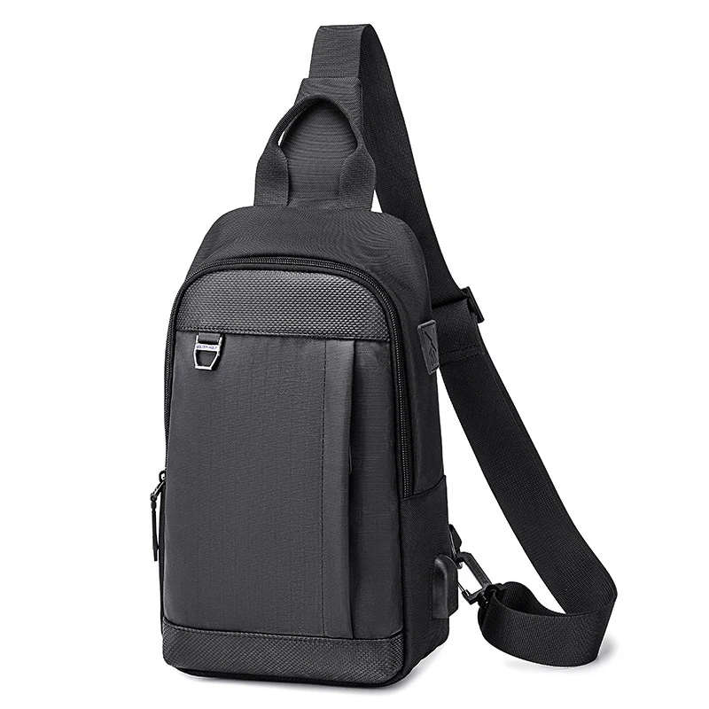 JINNUOLANG Crossbody plecak na ramię torba ze sznurkiem podróż pieszą torba na klatkę piersiowa Daypack